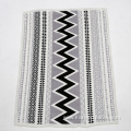 Super soft warm geometry pattern throws blanket